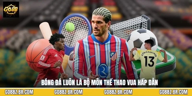 Bóng đá luôn là bộ môn thể thao vua hấp dẫn