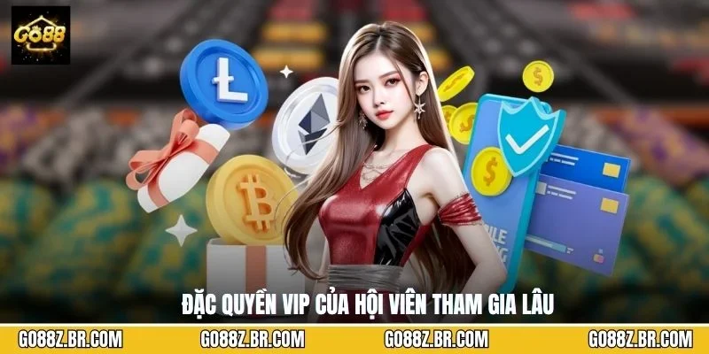 Đặc quyền VIP của hội viên tham gia lâu