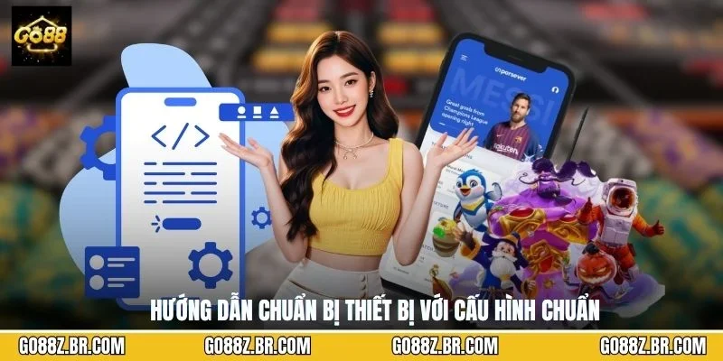 Hướng dẫn chuẩn bị thiết bị với cấu hình chuẩn